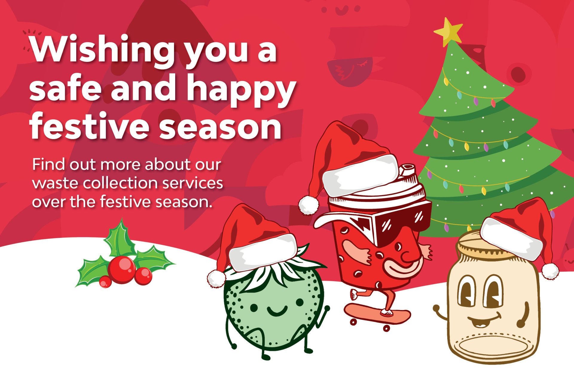 Waste service changes over the Festive Season! Shellharbour Waste
