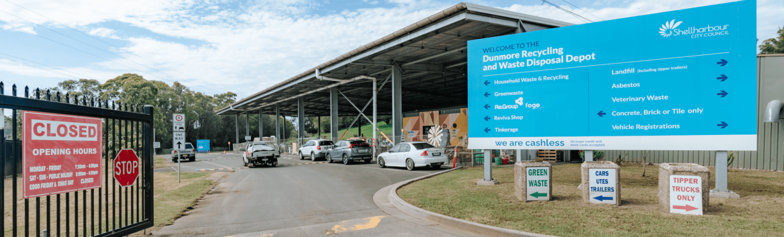 New weekend hours at Dunmore Waste Depot - Shellharbour Waste